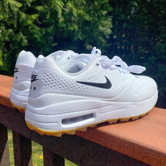 nike air max 1 golf shoes white gum
